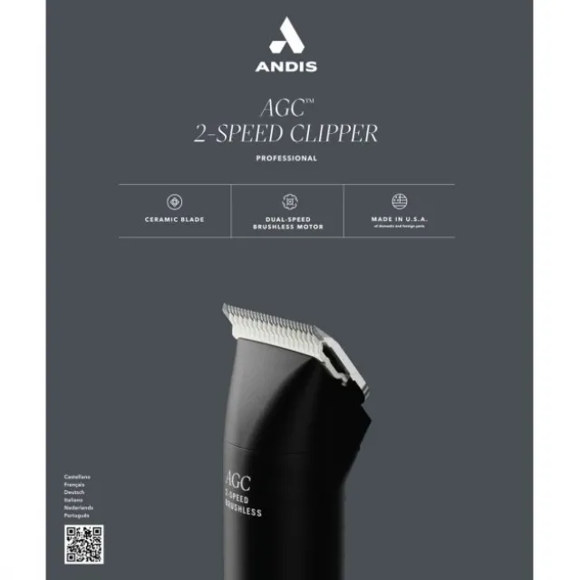 Andis AGCB 2-speed clipper cord