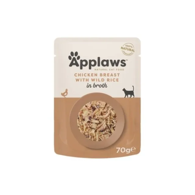 Applaws Cat Chicken & Wild Rice in Broth 70 g
