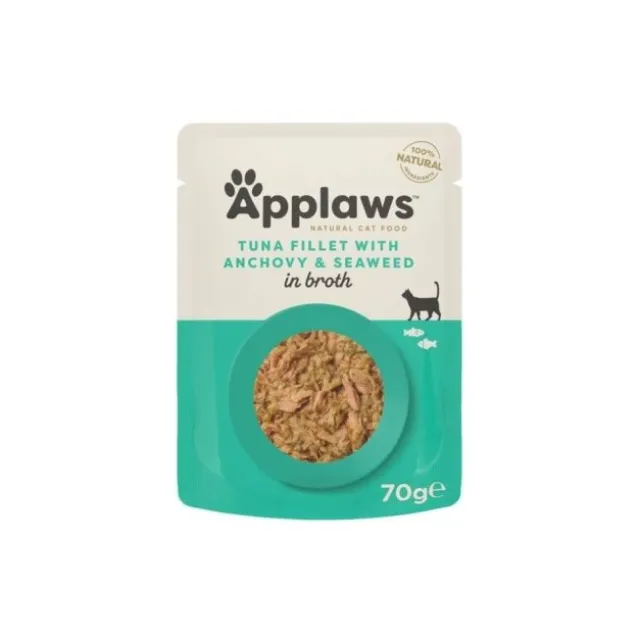 Applaws Cat Tuna & Anchovy in Broth 70 g