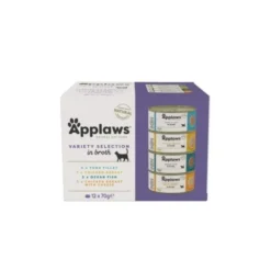 Applaws Cat Variety Selection in Broth 12 x 70 g