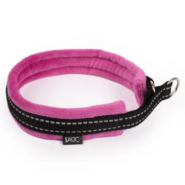 Basic Cosy Halsband Halvstryp Rosa