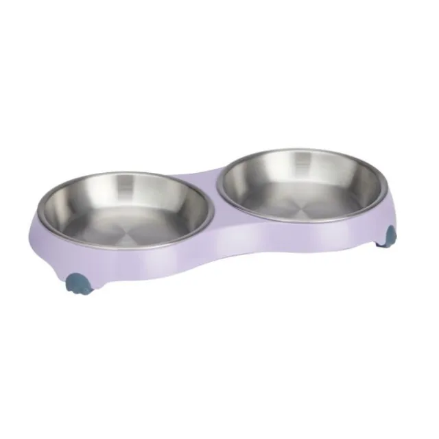 Basic 4-Paw Double Diner Dubbel Kattskål