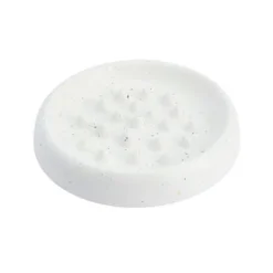 Basic Slow Feeder till Katt Vit Keramik 18,5 cm