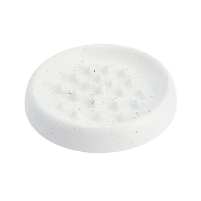 Basic Slow Feeder till Katt Vit Keramik 18,5 cm