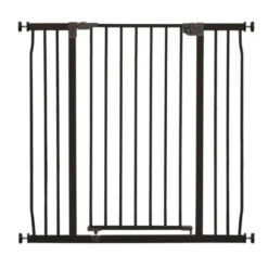 Basic Sturdy Hundgrind Hög & Bred Svart 93 x 99 - 105,5 cm