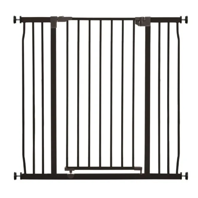 Basic Sturdy Hundgrind Hög & Bred Svart 93 x 99 - 105,5 cm
