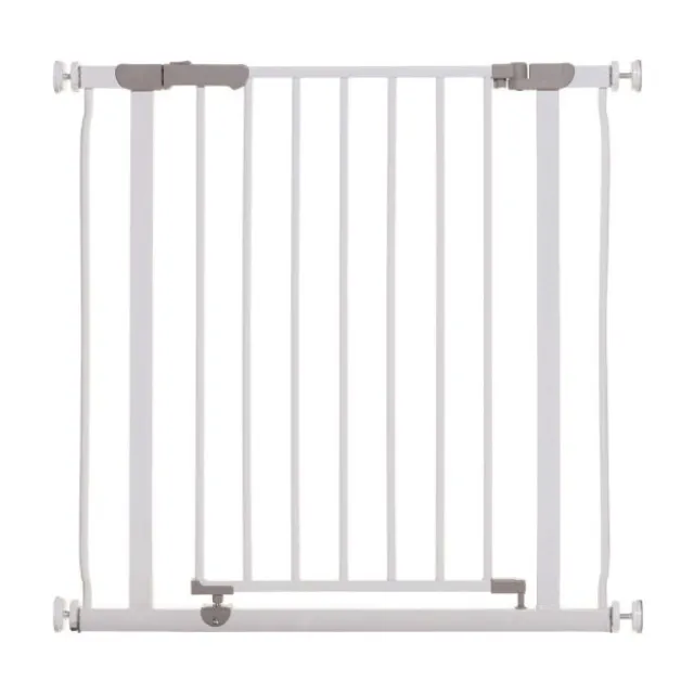 Basic Sturdy Hundgrind Standard Vit 76 x 75 - 81 cm