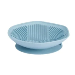 Basic Yummy Hundskål Slow Feeder Hexagon Blå