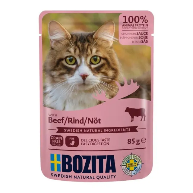 Bozita Bitar i Sås med Nötkött 85 g
