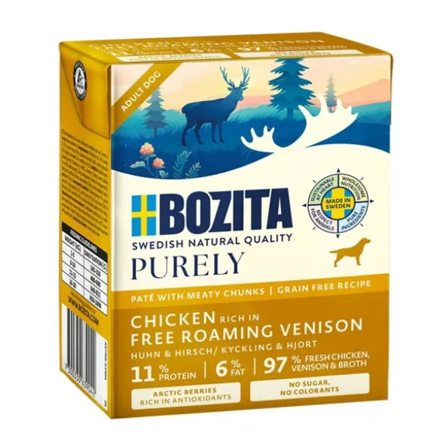 Bozita Dog Adult Purely Paté Hjort 370 g