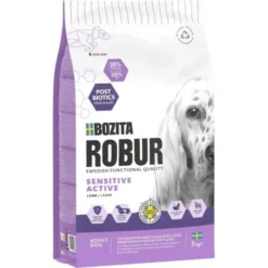Bozita Robur Dog Adult Sensitive Active Lamm