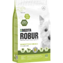 Bozita Robur Dog Adult Small Sensitive Lamm