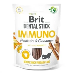 Brit Care Dental Stick Immuno Probiotics & Cinnamon 7-pack