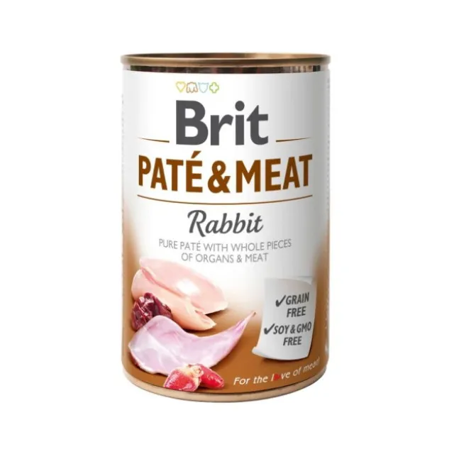 Brit Care Dog Adult Paté & Meat Rabbit 400 g
