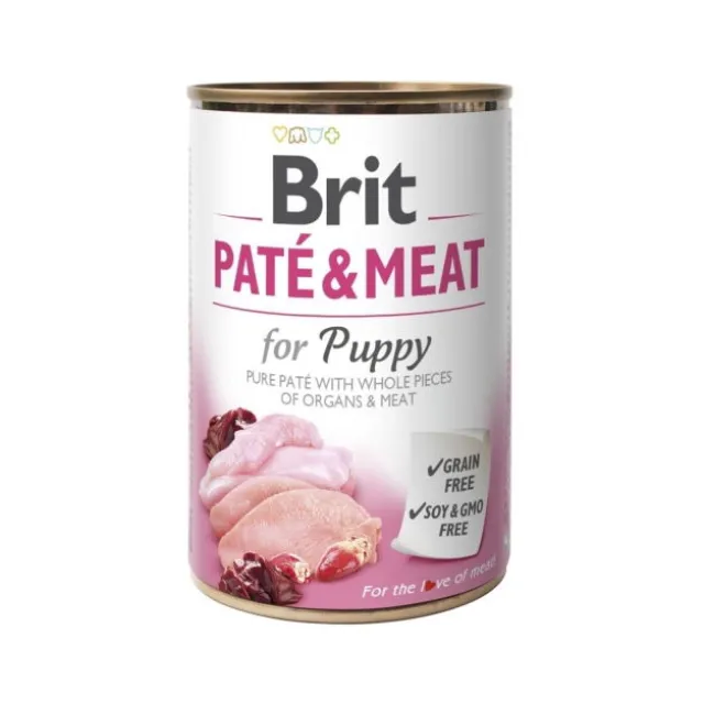 Brit Care Paté & Meat Chicken & Turkey for Puppy 400 g