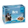 Brit Premium Cat Adult Family Plate in Gravy Multipack 12 x 85 g