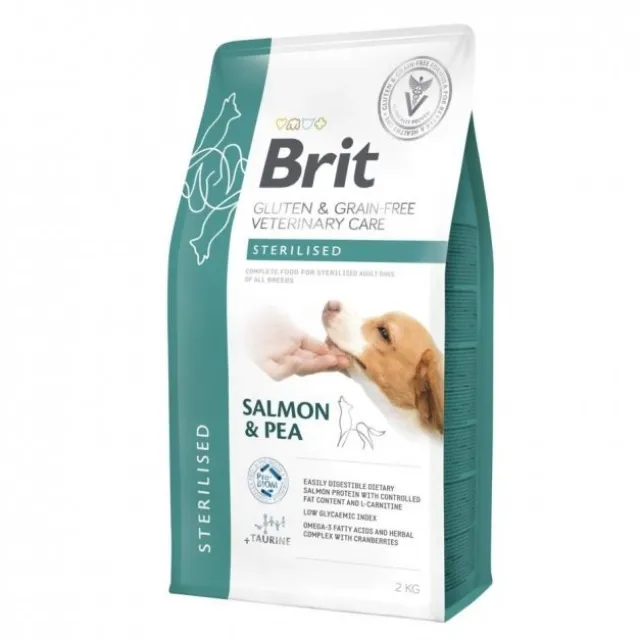 Brit Veterinary Care Dog Grain Free Sterilised Salmon & Pea