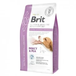 Brit Veterinary Diet Dog Grain Free Ultra-Hypoallergenic Insect & Pea