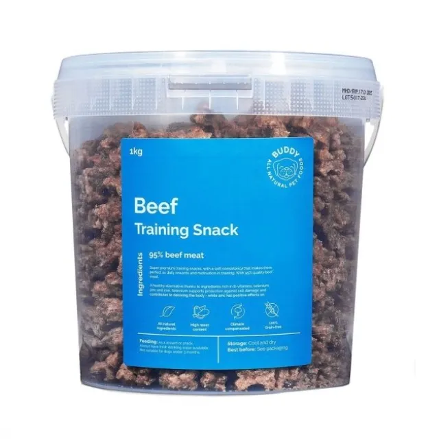 Buddy Petfoods Beef Träningsgodis 1 kg