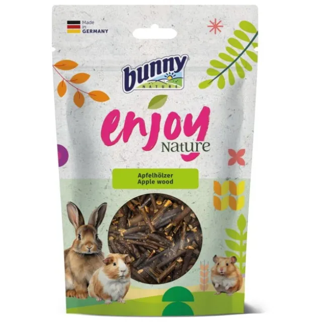 Bunny Nature Enjoy Nature Nibble Fun Äppelträ