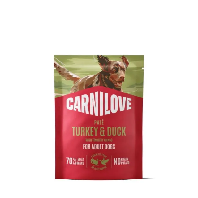 Carnilove Dog Adult Turkey & Duck with Timothy grass Paté 300 g