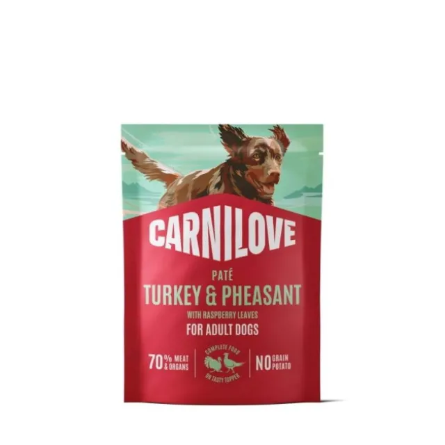 Carnilove Dog Adult Turkey & Pheasant with Raspberry leaves Paté 300 g