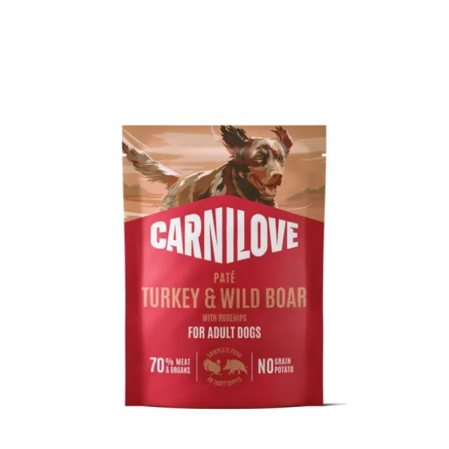 Carnilove Dog Adult Turkey & Wild boar with Rosehips Paté 300 g