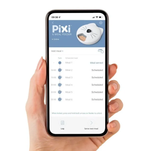 Catit PIXI Smart Foderautomat 6 Måltider