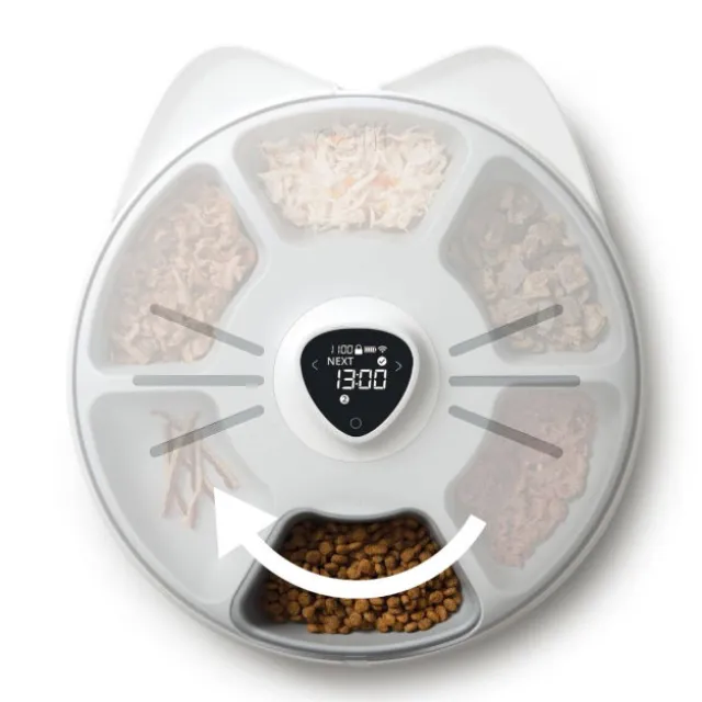 Catit PIXI Smart Foderautomat 6 Måltider
