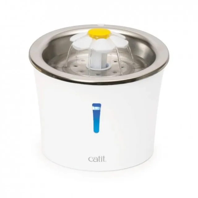 Catit Vattenfontän Flower Rostfri
