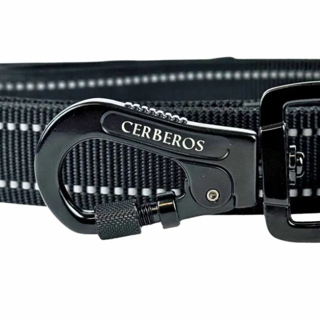 Cerberos Hundkoppel 3 m Svart