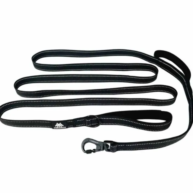 Cerberos Hundkoppel 3 m Svart