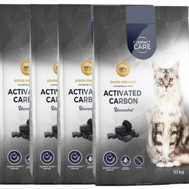 Compact Care Activated Carbon Unscented 4x10 kg
