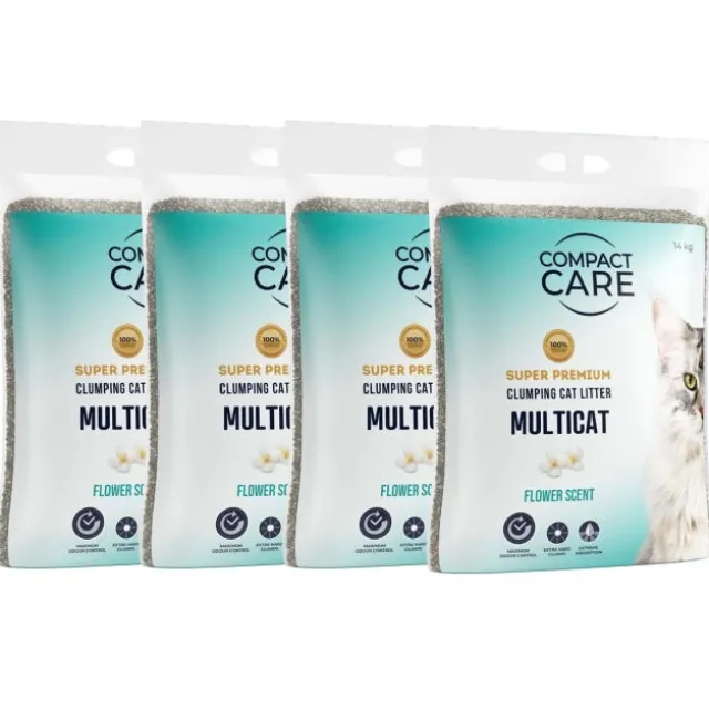 Compact Care Multicat Flower 4x14 kg
