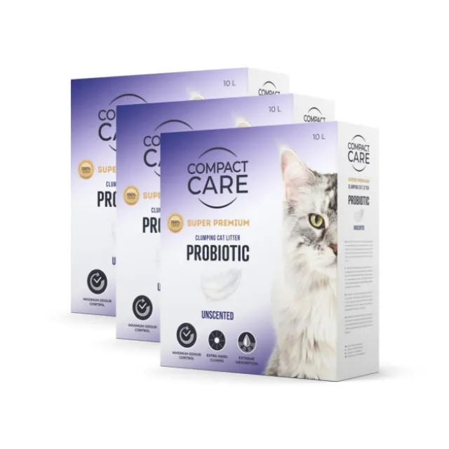 Compact Care Probiotic Unscented 3 x 10 l
