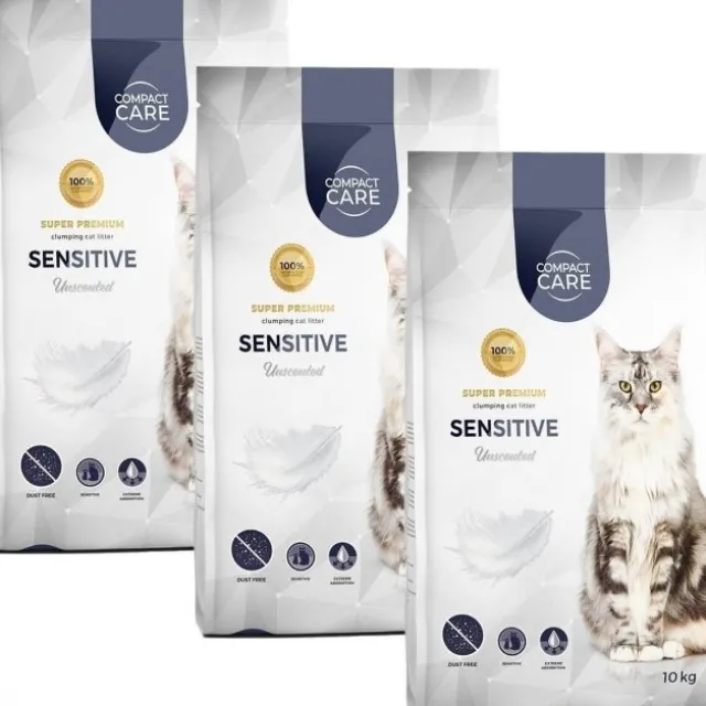 Compact Care Sensitive 3x10 kg