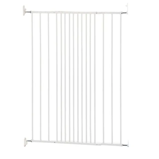 DogSpace Charlie Hundgrind Vit 62,5-106,8x103 cm