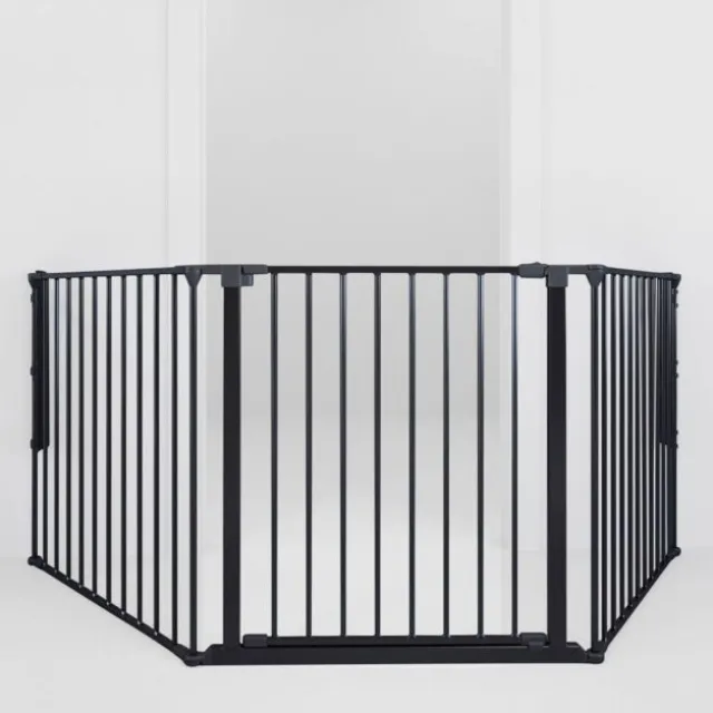 DogSpace Max Hundgrind Vikbar Svart