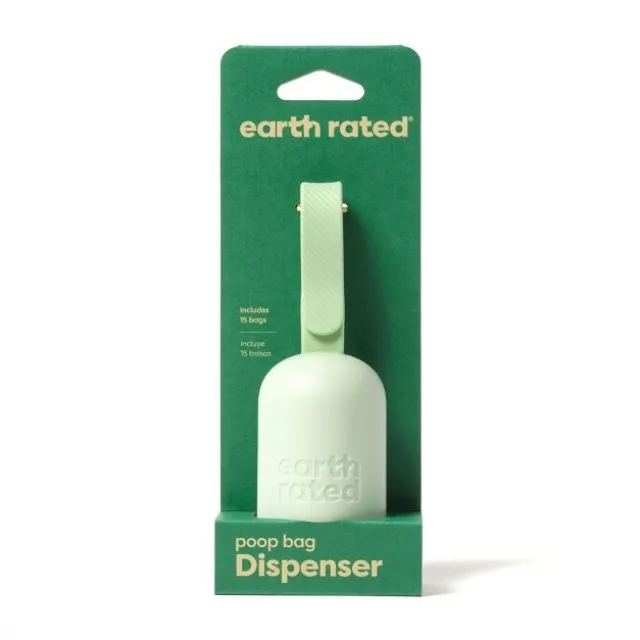 Earth Rated Bajspåsehållare med 15 st Oparfymerade PCR Bajspåsar