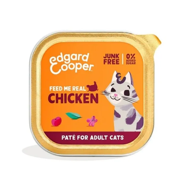 Edgard&Cooper Cat Adult Paté Chicken 85 g