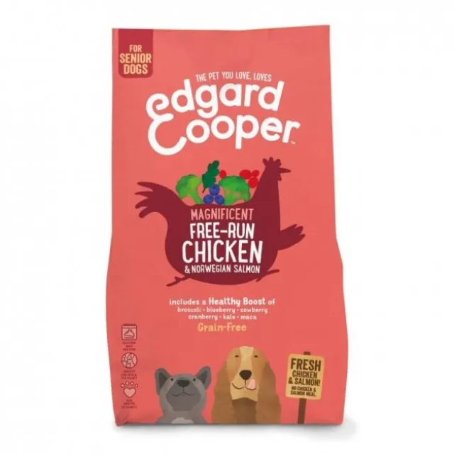 Edgard & Cooper Dog Senior Grain-Free Chicken & Salmon