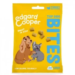 Edgard & Cooper Top Dog Bites Kalkon & Kyckling 50 g