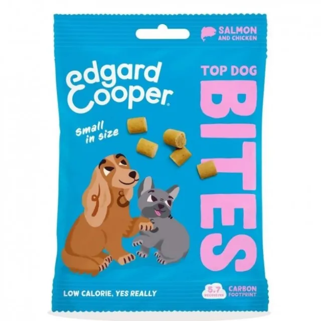 Edgard & Cooper Top Dog Bites Lax & Kyckling 50 g