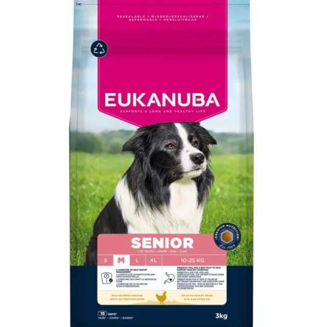 Eukanuba Dog Senior Medium Breed Chicken