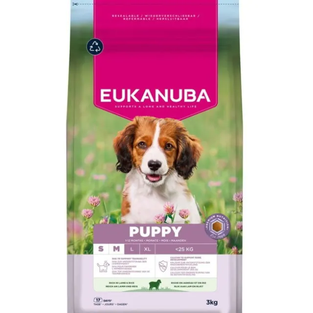 Eukanuba Puppy & Junior Small & Medium Breed Lamb & Rice