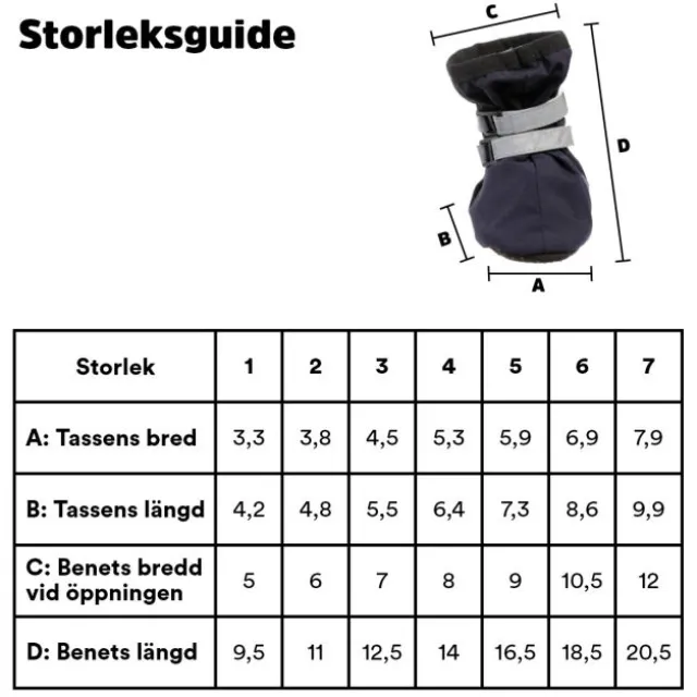 Feel Active Snow Hundstrumpor Blå 2-pack