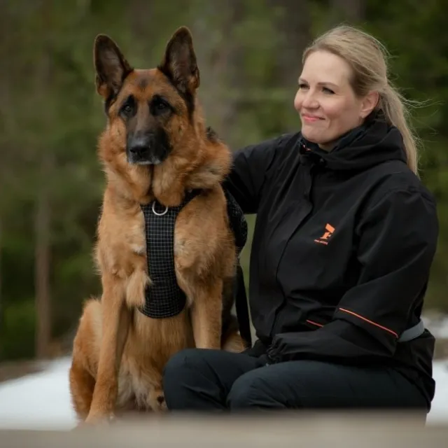 Feel Active Trekbag Hundsele Ryggsäck Svart