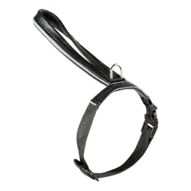 Feel Leather Purrr Nappa Kattsele Svart