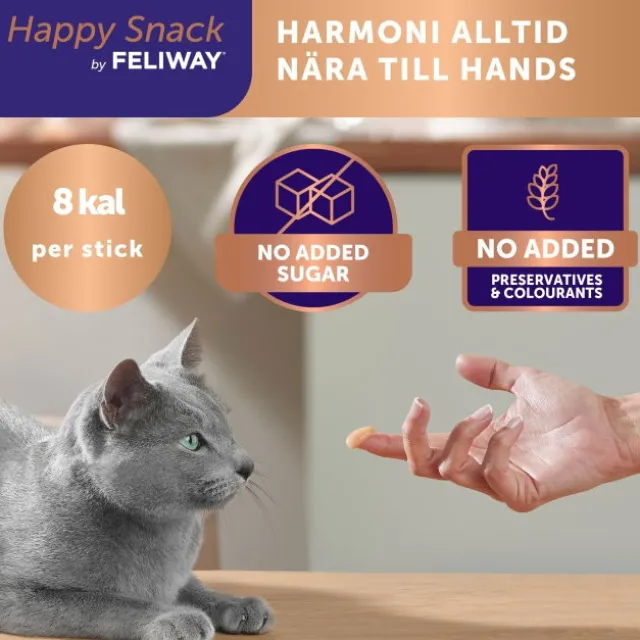 Feliway Happy Snack Kyckling 6 x 15 g