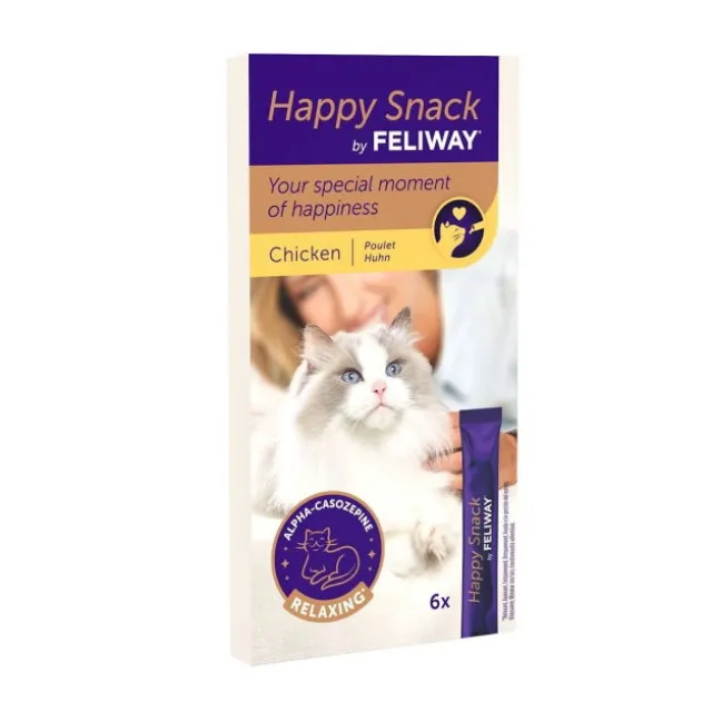 Feliway Happy Snack Kyckling 6 x 15 g